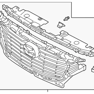 Grille - Mazda (DL8V-50-710A)