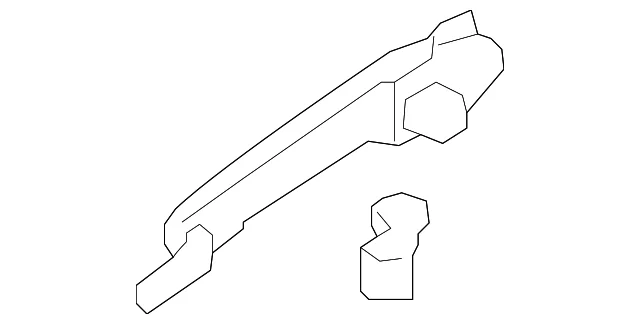 Handle, Outside - Mazda (NE51-58-410E-11)
