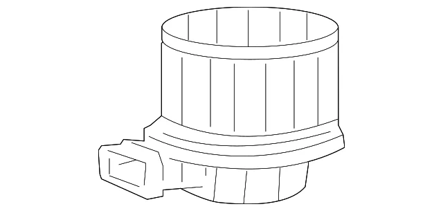 Blower Motor - Mazda (ZZD0-76-453)