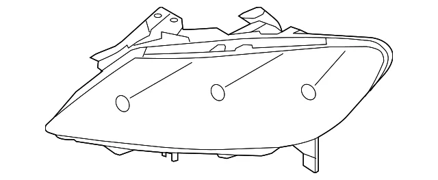 Composite Headlamp - Mazda (FF14-51-0K0E)