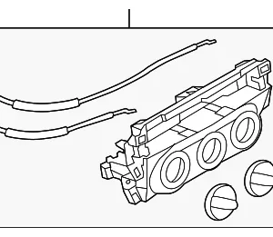 Dash Control Unit - Mazda (BABF-61-190B)