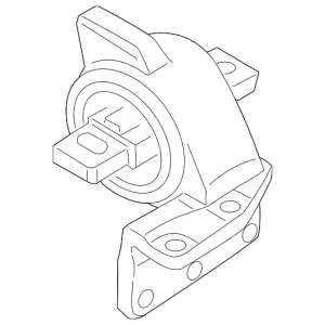 Trans Mount - Mazda (GS3L-39-070D)