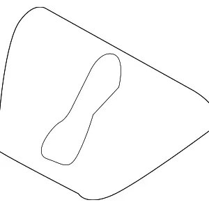 Bezel - Mazda (KD45-68-894-02)
