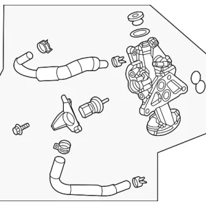 Oil Filter Housing - Mazda (PXK7-14-300A)