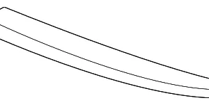 Upper Molding - Mazda (GHP9-50-B51A)