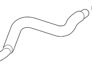 Upper Hose - Mazda (CY01-15-18XC)