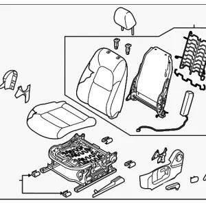 Seat Right Front - Mazda (KN3P-57-100G-02)