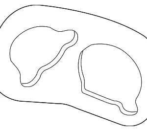 Combo Lamp Assembly Gasket - Mazda (BBN7-51-153B)