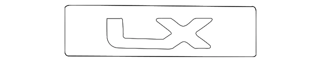 Nameplate - Mazda (BJ0E-51-761A-80)