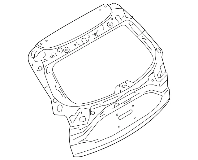 Lift Gate - Mazda (VAY0-62-02XA)