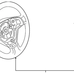 Steering Wheel - Mazda (BS3G-66-4M0)