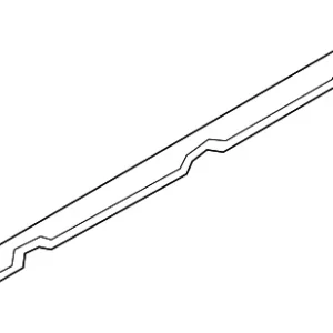 Lower Molding Bracket - Mazda (TK48-51-RA2)