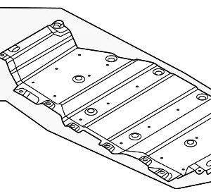 Center Cover - Mazda (DN4E-56-3D0)