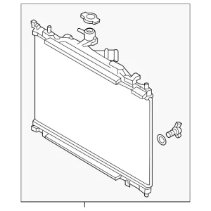 Radiator - Mazda (PEHN-15-200)
