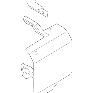 Cooling Duct - Mazda (L5E1-18-325)