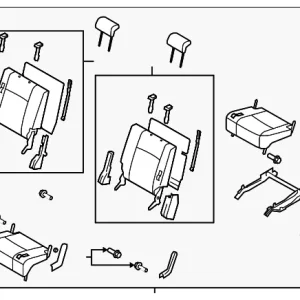 Seat Assembly - Mazda (TD13-57-30XD-34)