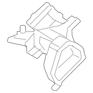 Heater Duct - Mazda (NA1P-61-A07)
