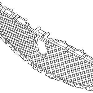 Grille Assembly - Mazda (DGH9-50-710A)