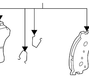 Brake Pads Front - Mazda (GGYE-33-23ZC)