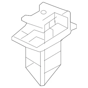 Door Trim Panel Fastener - Mazda (BCJH-68-AB1)