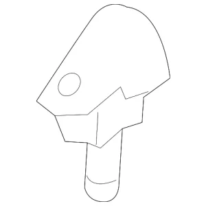 Washer Nozzle - Mazda (BCKA-67-510)