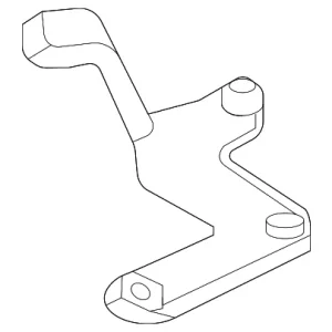 Reservoir Bracket - Mazda (PA6T-15-371)
