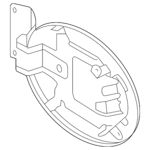 Fuel Door - Mazda (BP4K-42-410F)