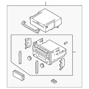 Receiver - Mazda (BL8D-66-AS0)