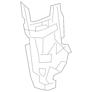 Pillar Reinforced Lower Reinforced - Mazda (C513-70-4H2)
