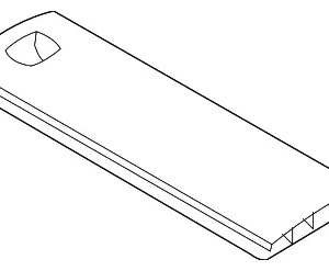 Lid - Mazda (NE51-64-390-89)