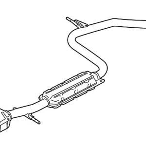 Converter & Pipe - Mazda (PEHT-40-600)