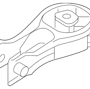 Engine Support Rod - Mazda (VA40-39-040A)