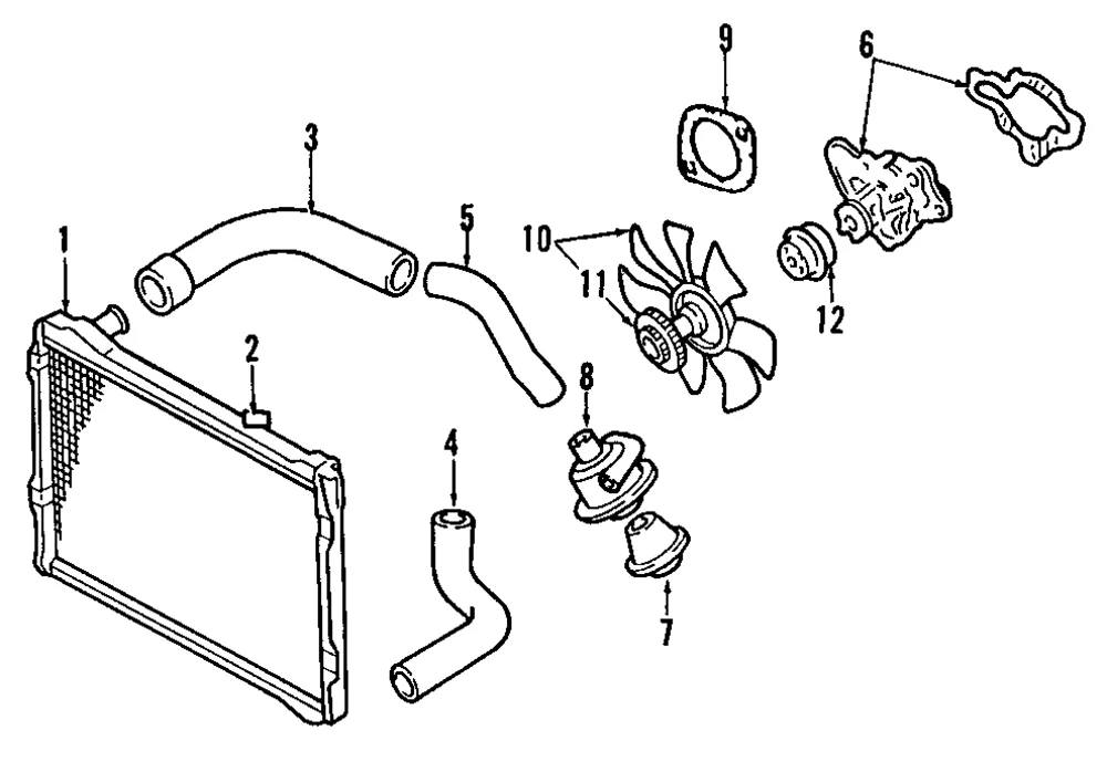 Pulley - Mazda (JE57-15-131)