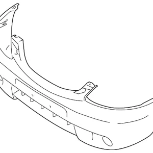 Bumper Cover - Mazda (EF91-50-031B-44)
