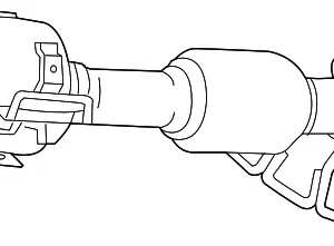 Catalytic Converter - Mazda (L328-20-55XK)