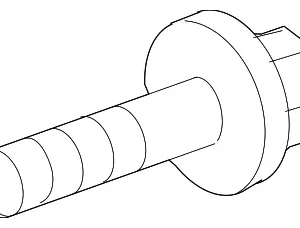 Strainer Bolt - Mazda (AW01-21-598)