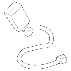 Outer Buckle - Mazda (TKY8-57-780A)