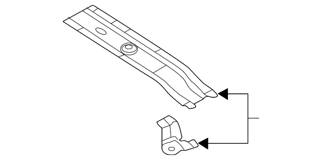 Roof Bow - Mazda (BHN3-70-66YA)