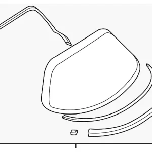 Back Glass - Mazda (FE01-63-930H)
