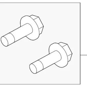 Intermediate Shaft Bolt - Mazda (9YA1-6A-001)
