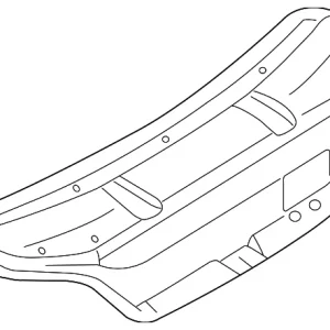 Trunk Lid Trim - Mazda (F151-68-8WXD)