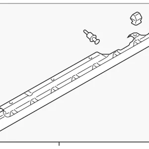 Rocker Molding - Mazda (C236-51-P50D-13)