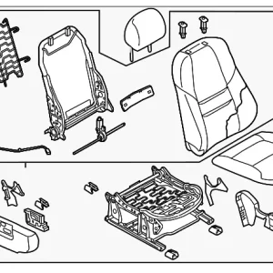 Seat Assembly - Mazda (TN62-57-100-15)