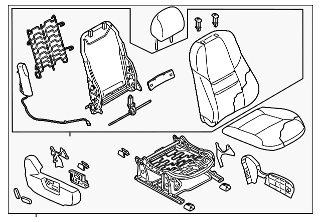 Seat Assembly - Mazda (TS71-57-100-39)