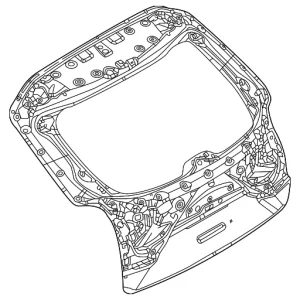 Lift Gate - Mazda (DNY1-62-02X)