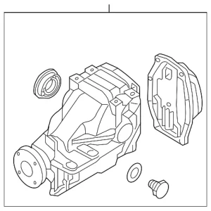 Differential Assembly - Mazda (MA28-27-020E)