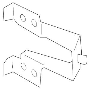 Fog Lamp Assembly Bracket - Mazda (TD11-51-684)