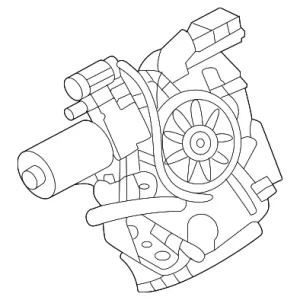 Lock Actuator - Mazda (DGJ1-62-310A)