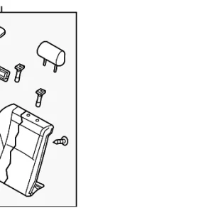 Seat Back Assembly - Mazda (BGV8-57-400C-02)