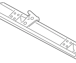 Center Cross-Member - Mazda (EF91-53-920A)